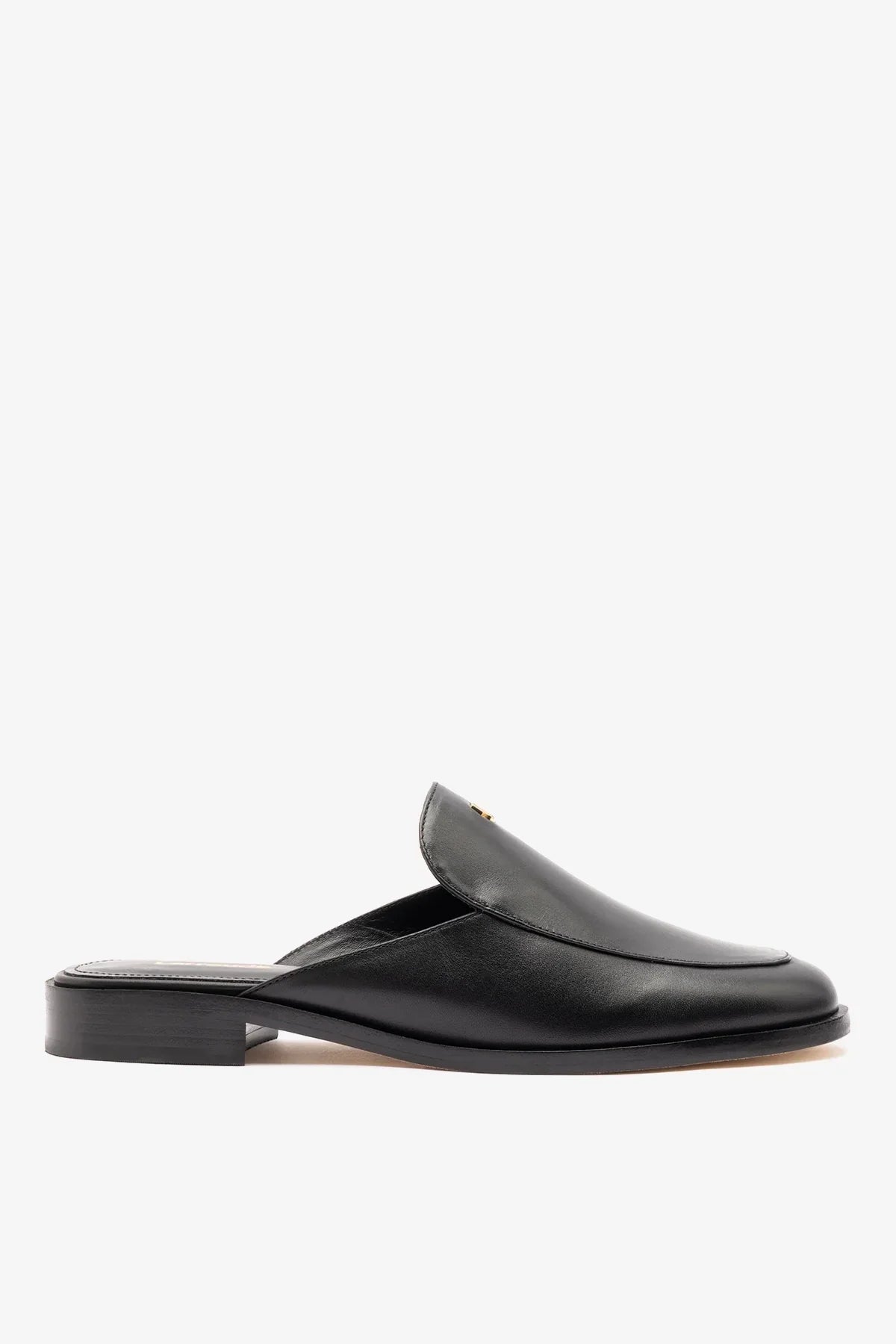 Margaux Mule Black Leather
