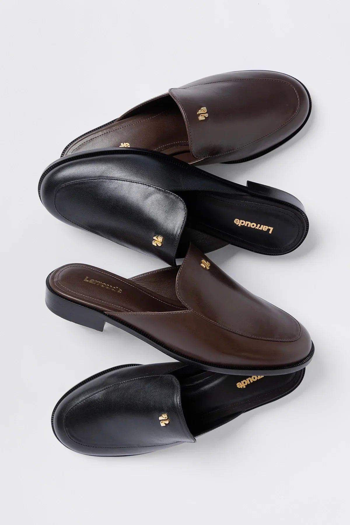 Margaux Mule Black Leather