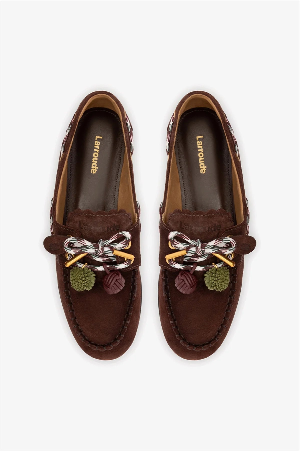 Cyprus Boat Shoe In Brown Suede