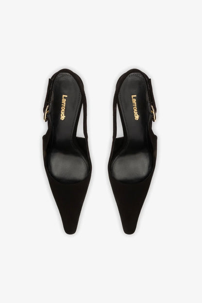 Carine Pump In Black Leather