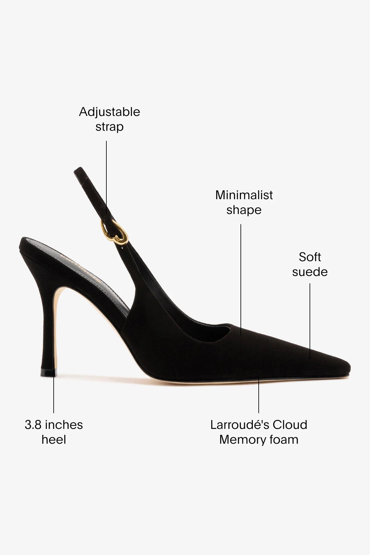 Carine Pump In Black Leather