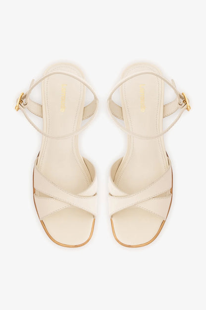 Roma Sandal Ivory Leather