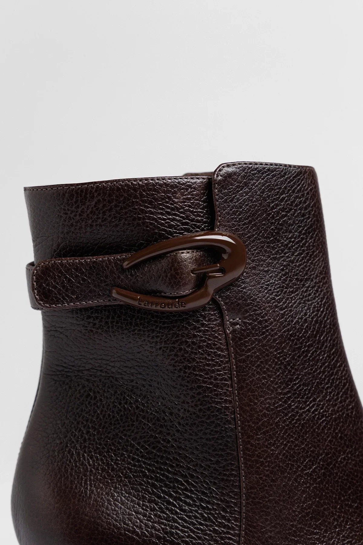 Dolly Verona Low Platform Boot Brown Leather