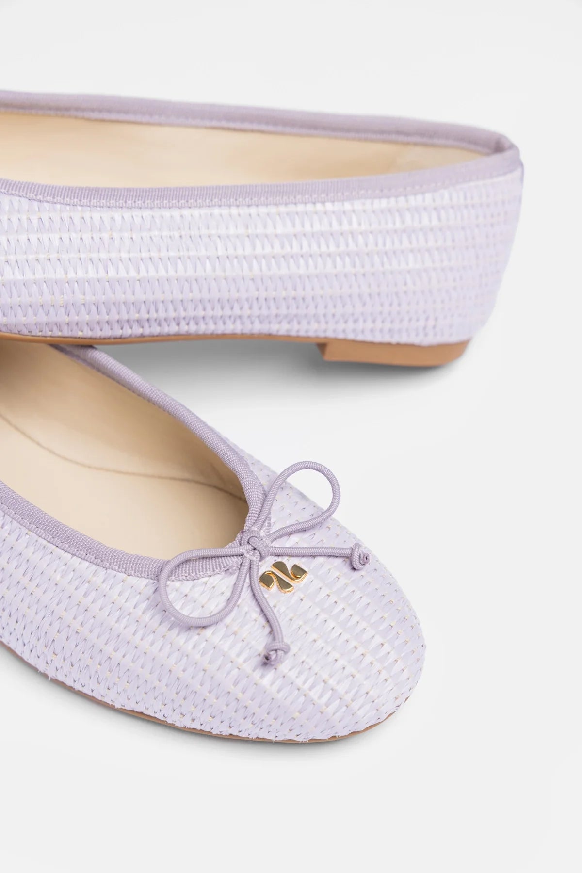 Pavlova Ballet Flat Iris Raffia