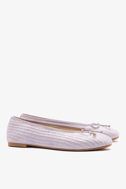 Pavlova Ballet Flat Iris Raffia