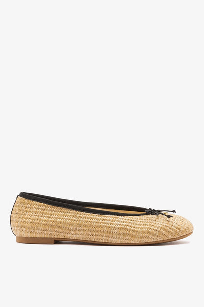 Pavlova Ballet Flat Natural Raffia