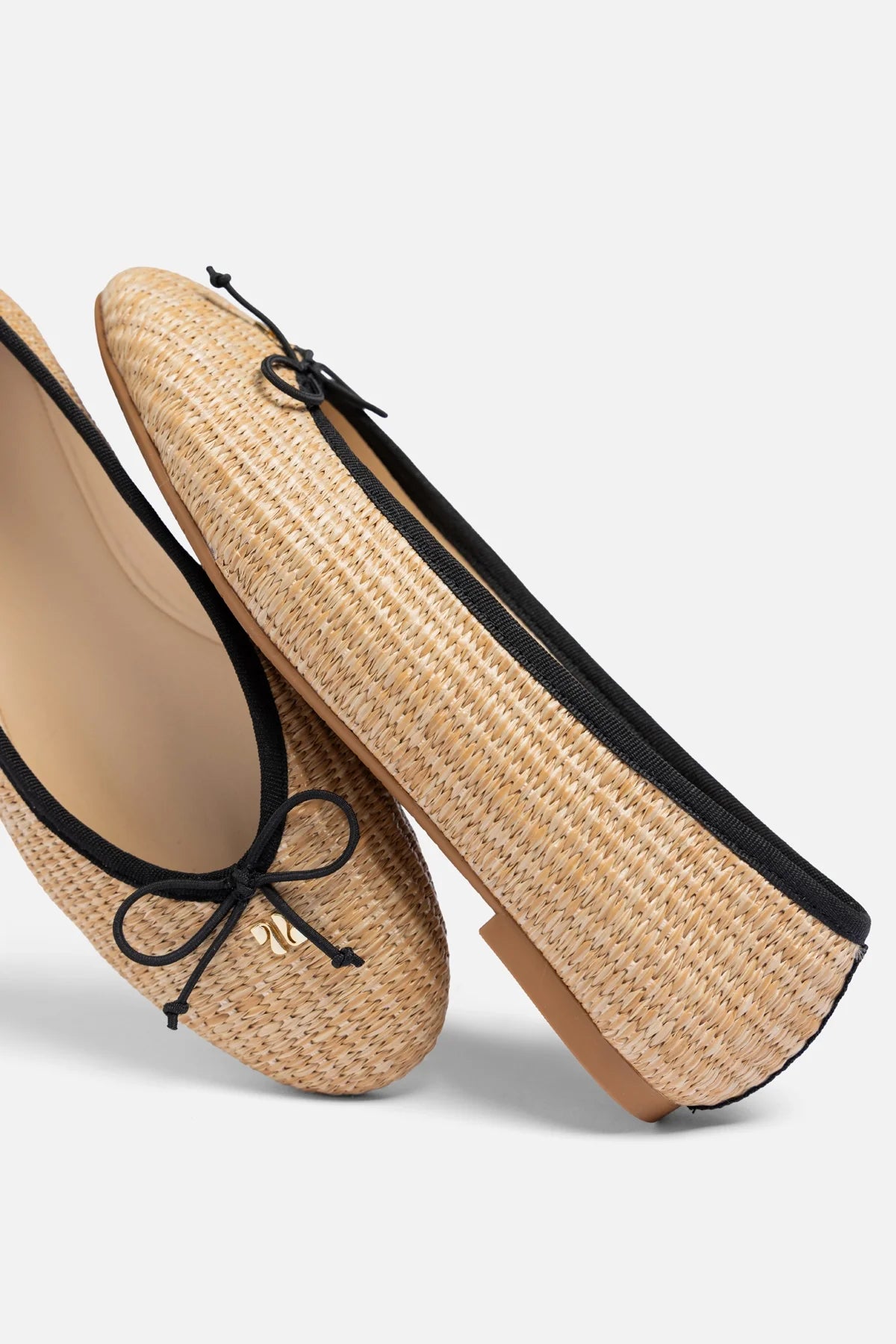 Pavlova Ballet Flat Natural Raffia