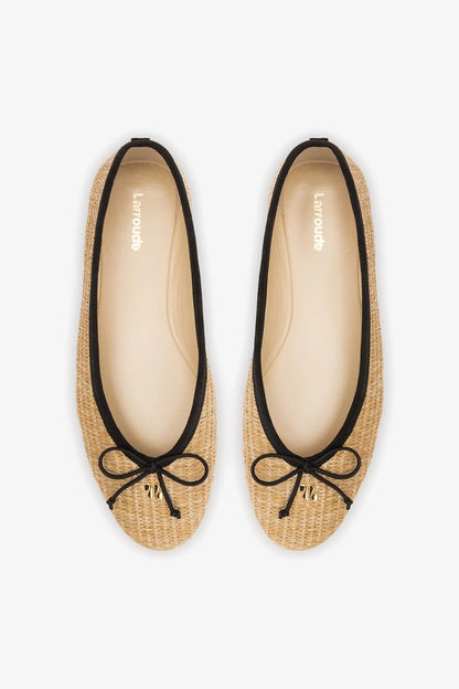 Pavlova Ballet Flat Natural Raffia