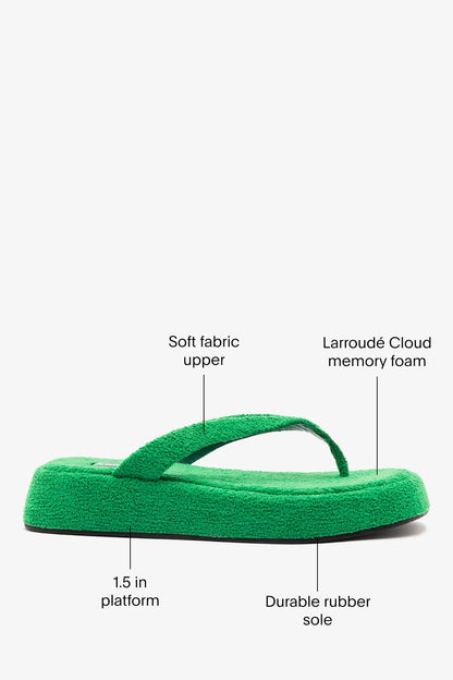 Roxy Thong Sandal Evergreen