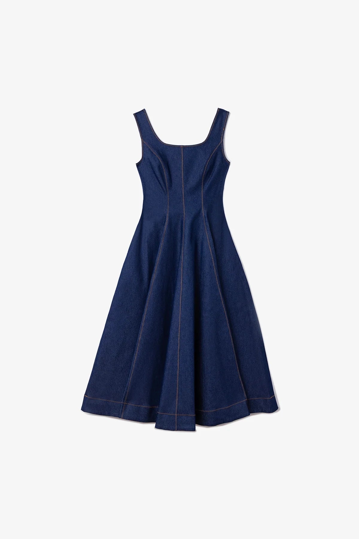 Sophia Dress Blue Denim