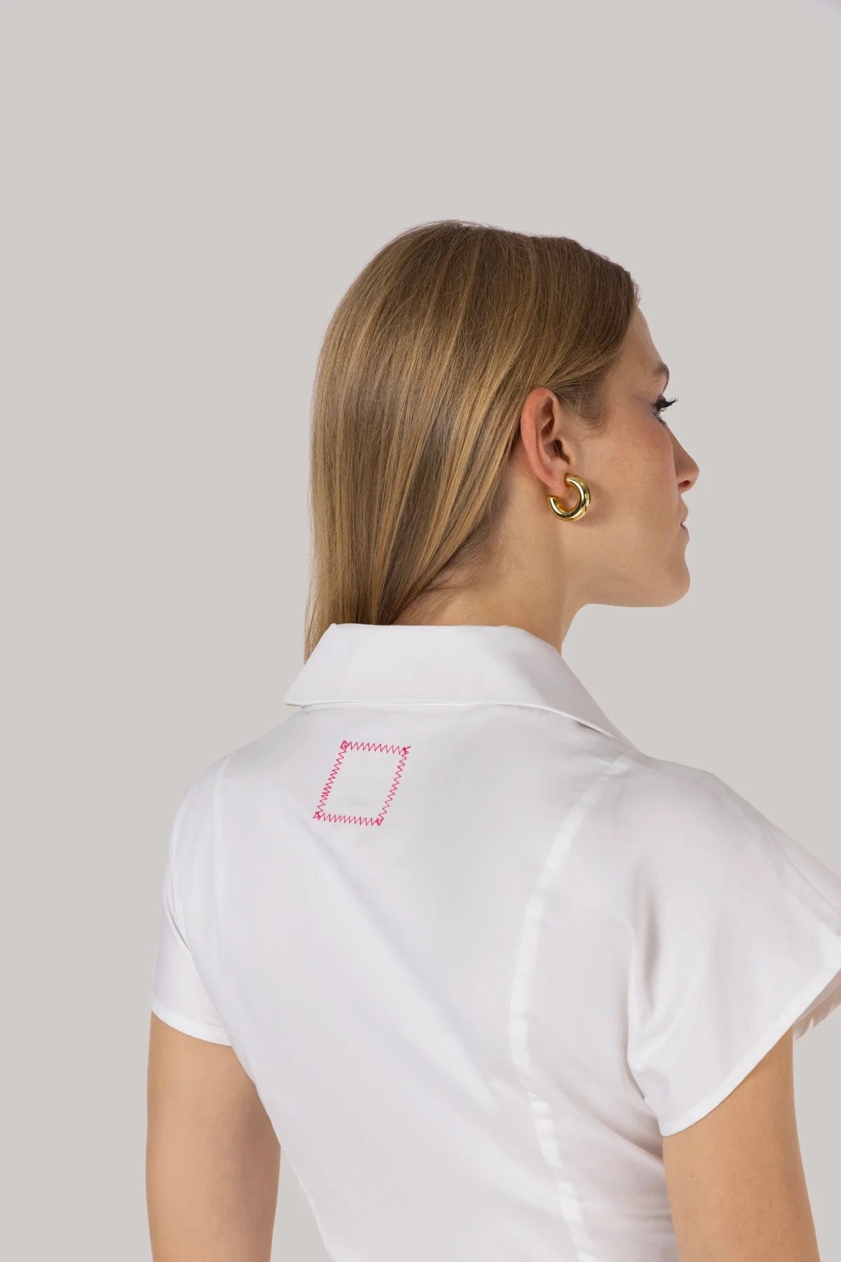 Jules Shirt White Percale