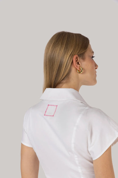 Jules Shirt White Percale