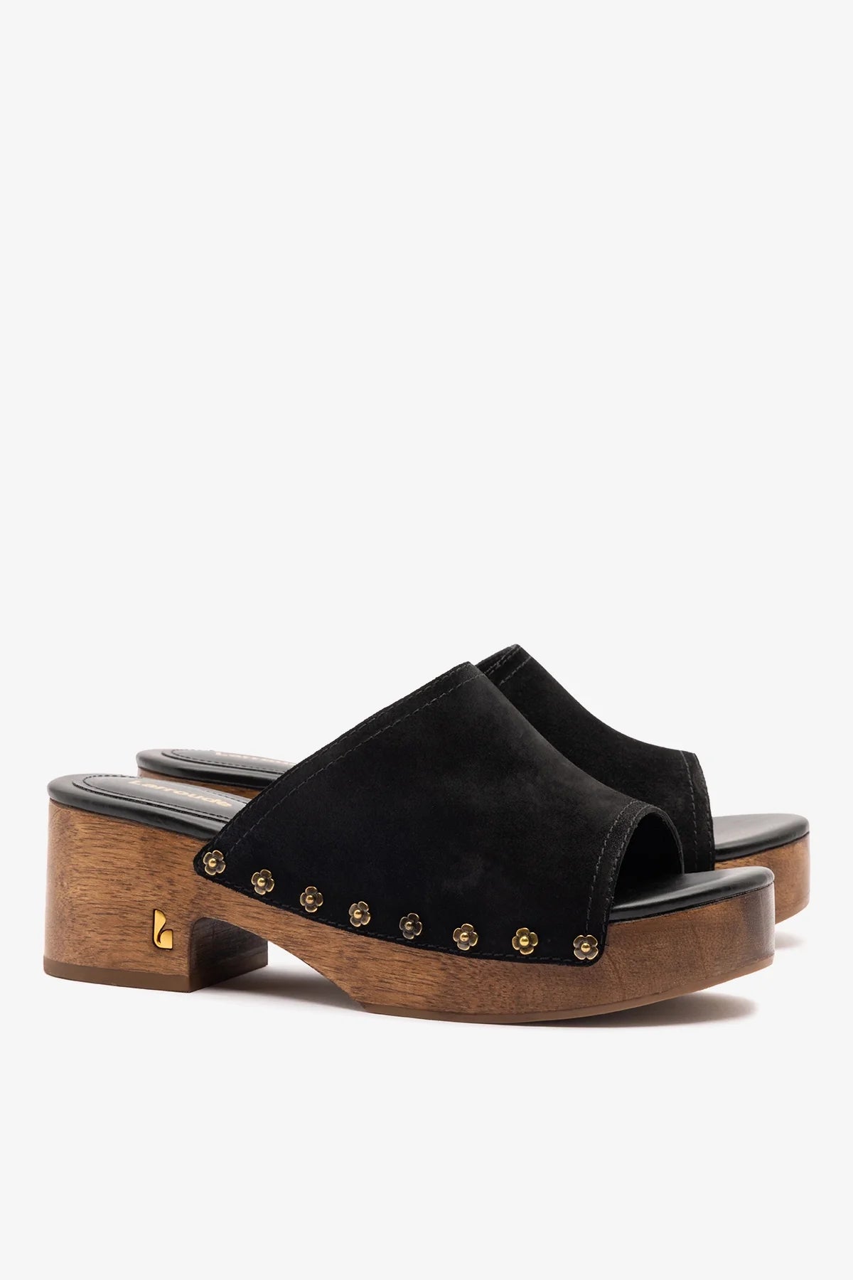 Willow Mule Black Suede