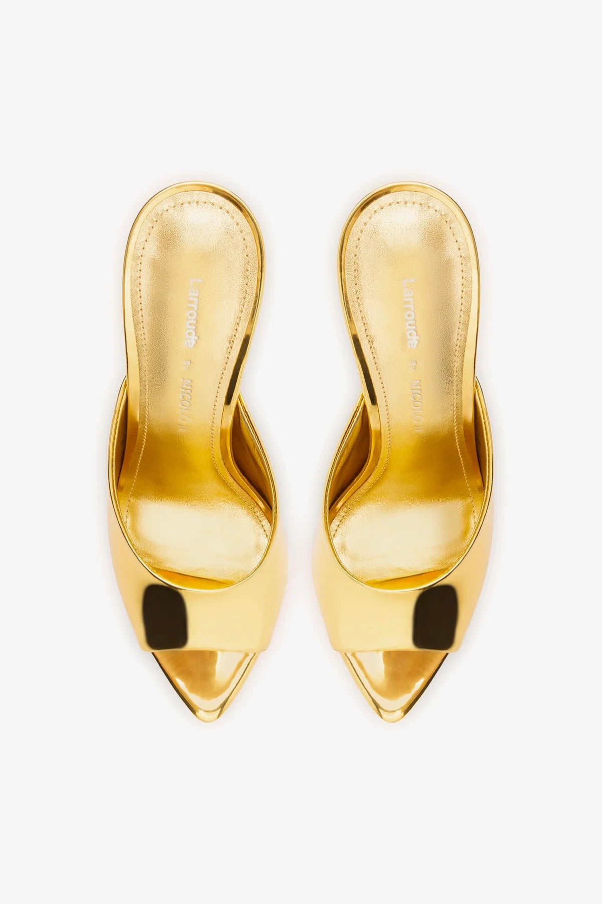 Larroudé x Nicolò B.: Malibu Mule Gold Specchio