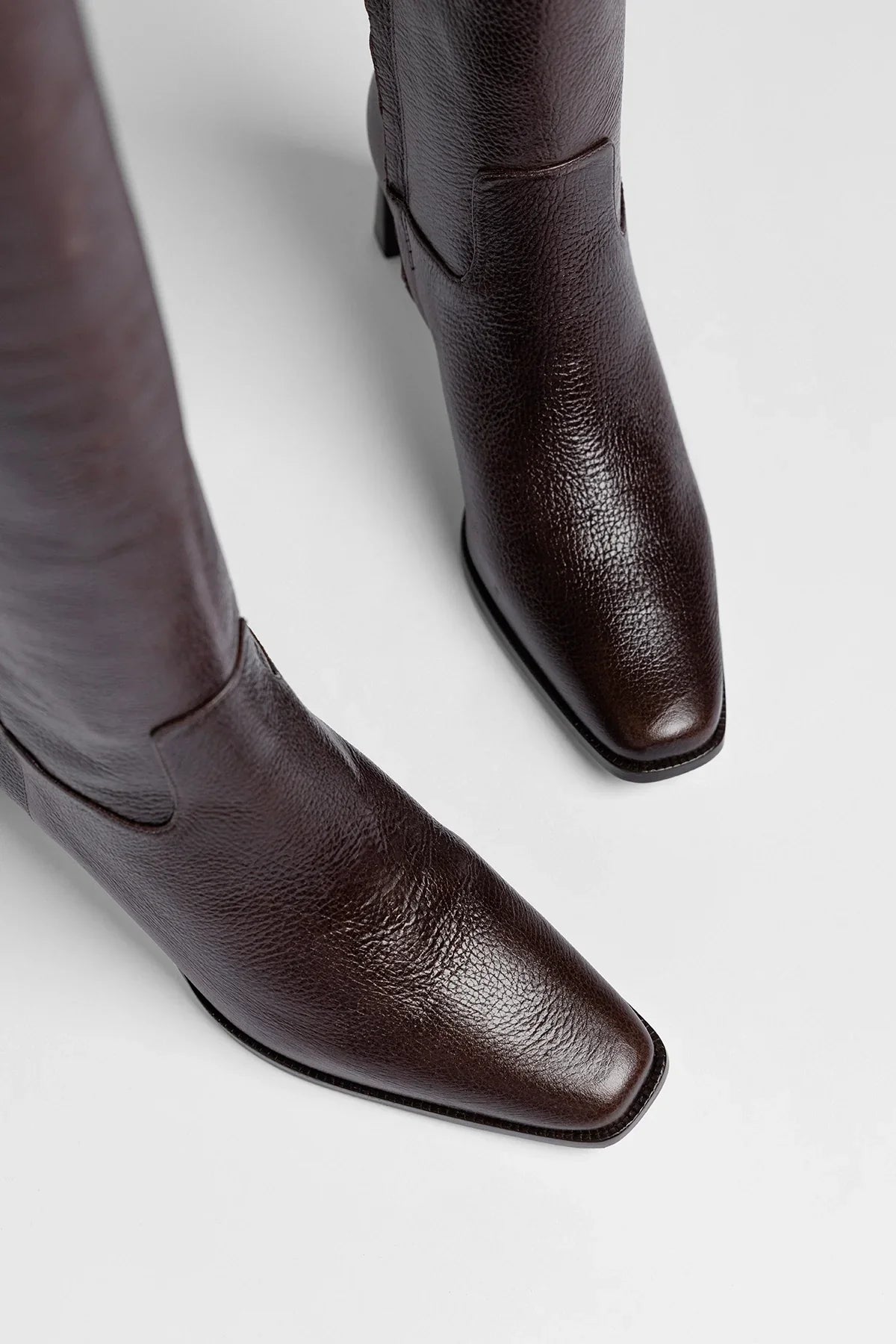 Alexis Boot Brown Leather