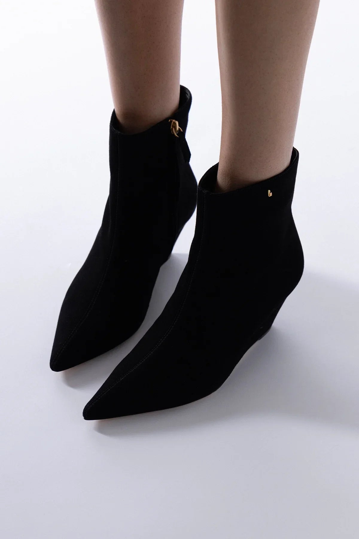 Loulou Boot Black Suede