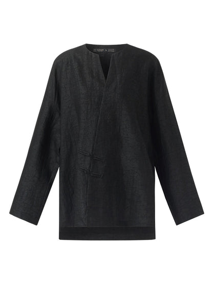 18 Momme Xiang Yun Silk Diagonal Placket Women Jacket