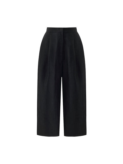 16 Momme Xiang Yun Silk Wide Leg Women Pants