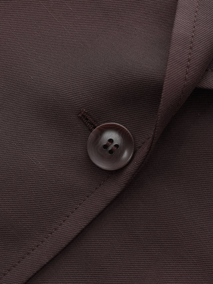 Tencel Acetate Linen Blend Women Blazer