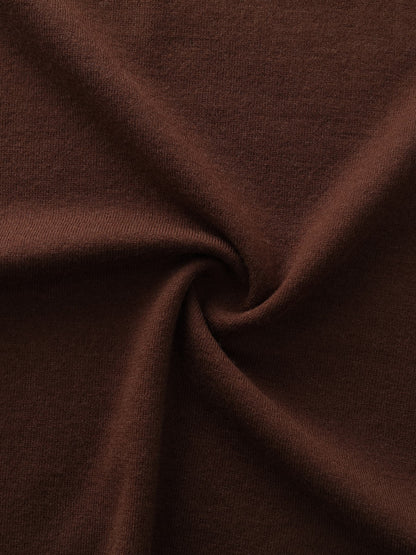 Tencel Wool Blend Boat Neck Women Knit Maxi Dress With Leather Belt