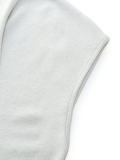 Lyocell Wool Blend Tie Front Women Knit Top