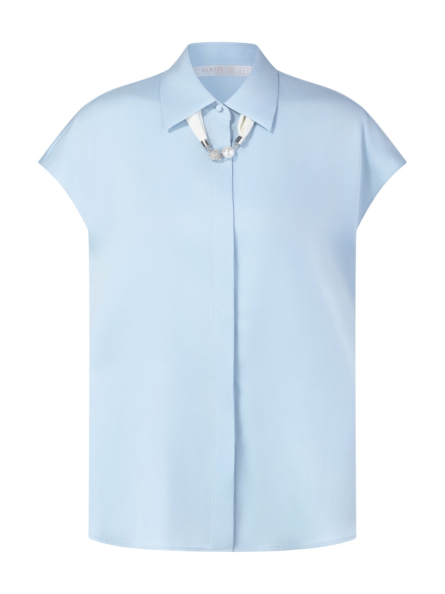 22MM Mulberry Silk Women Shirt With Silk Scarf