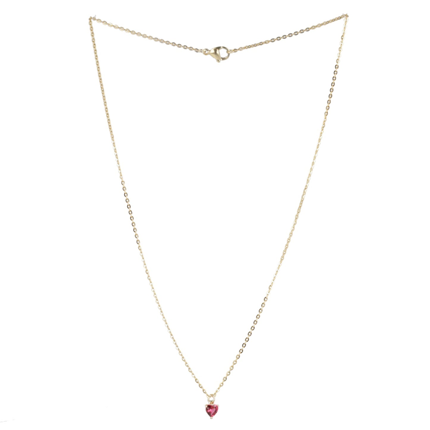 Bejewelled Heart Necklace
