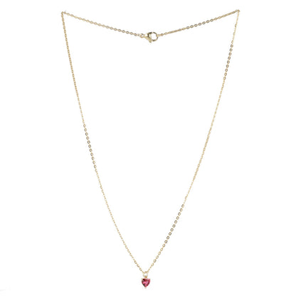 Bejewelled Heart Necklace