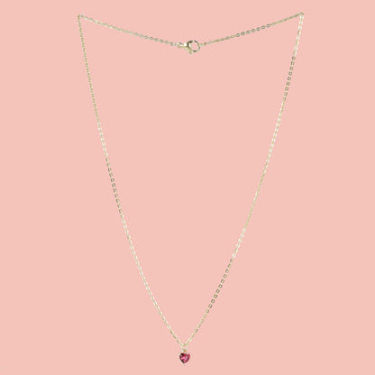 Bejewelled Heart Necklace