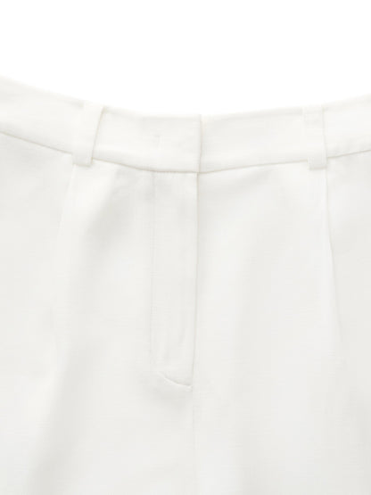 100% Acetate Women Knee Length Shorts