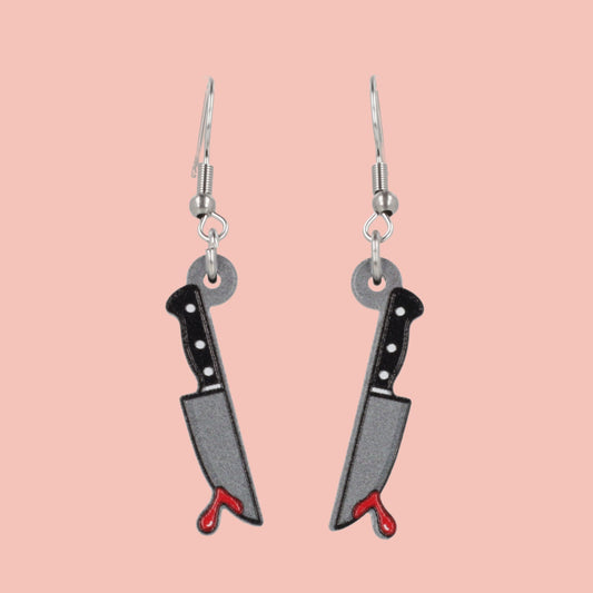 Bloody Knives Earrings