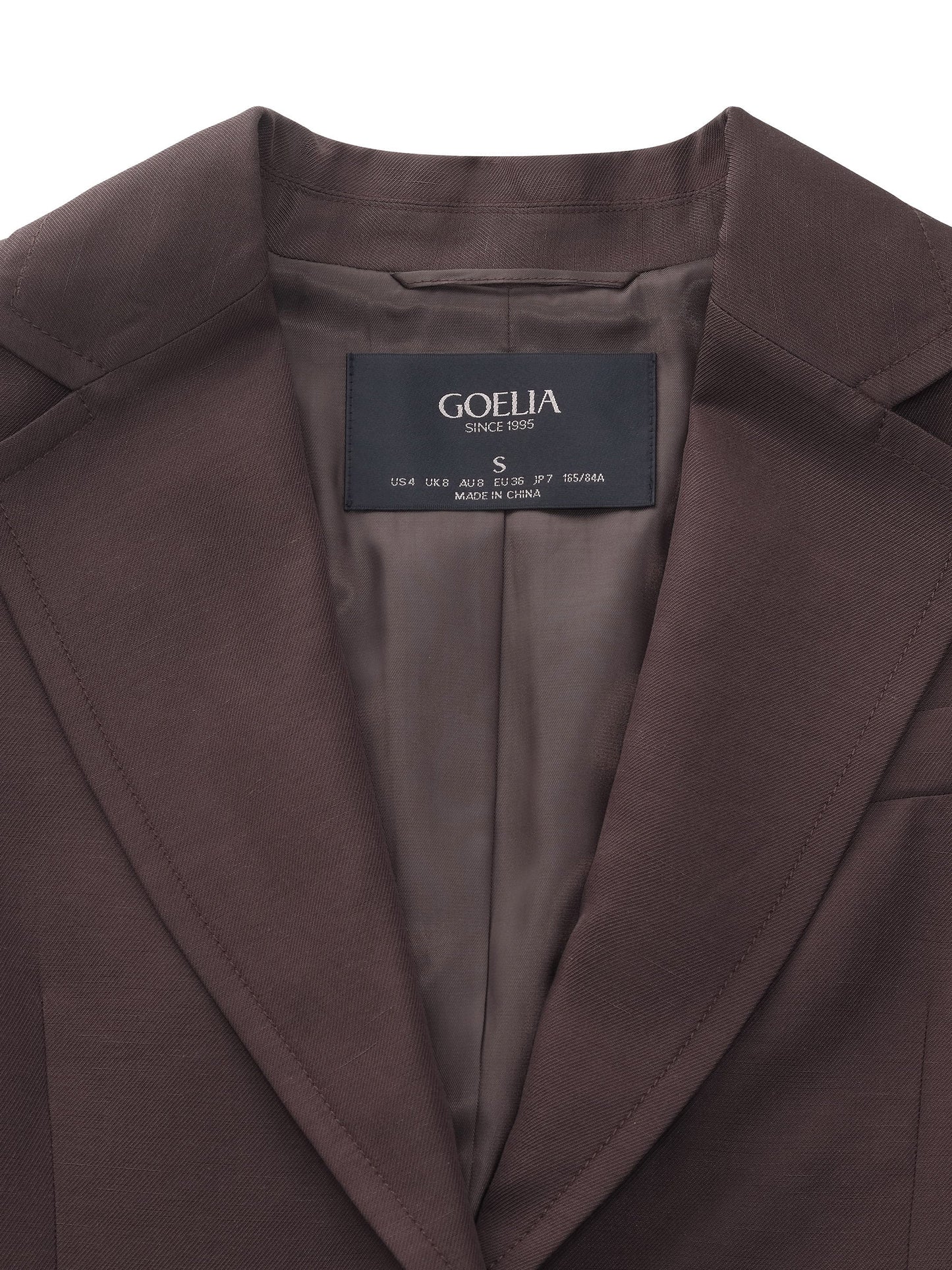 Tencel Acetate Linen Blend Women Blazer
