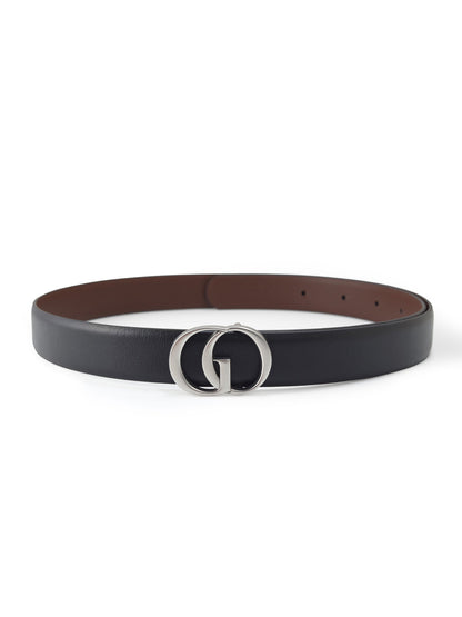 GO Letter Women Leather Belt Size Medium