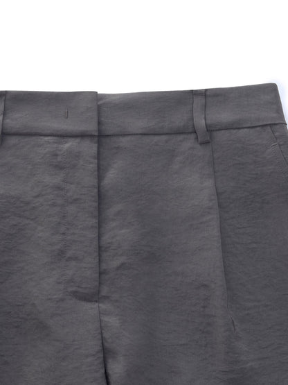 Triacetate Blend Women A-Line Shorts