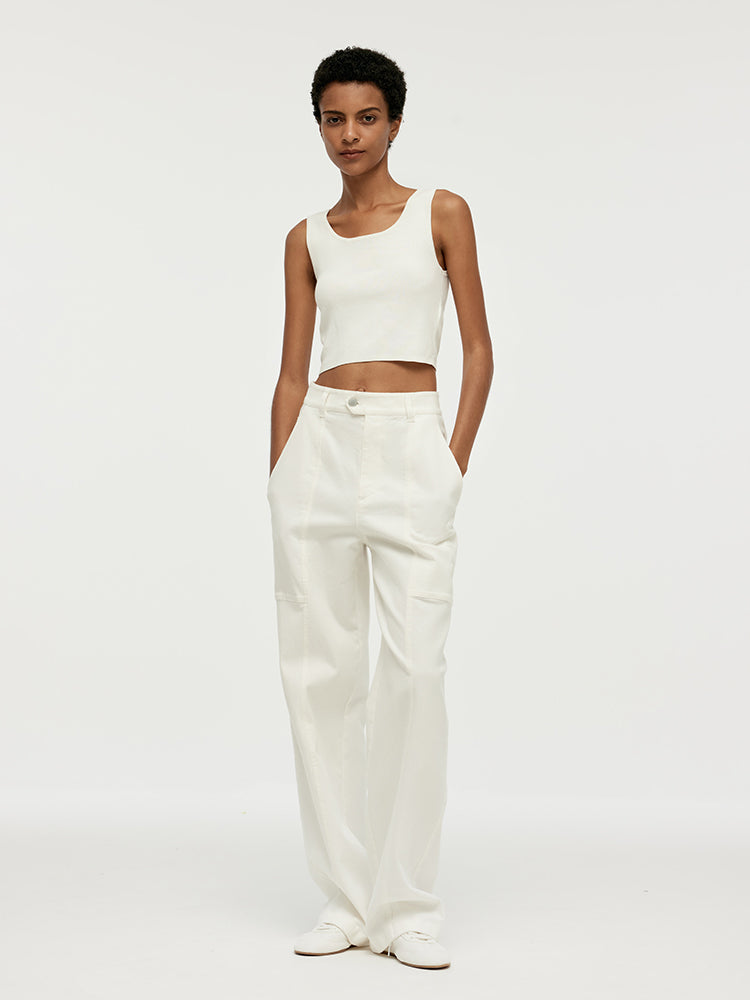 GOELIA X CHRISTINE PHUNG Wide-Leg Jeans